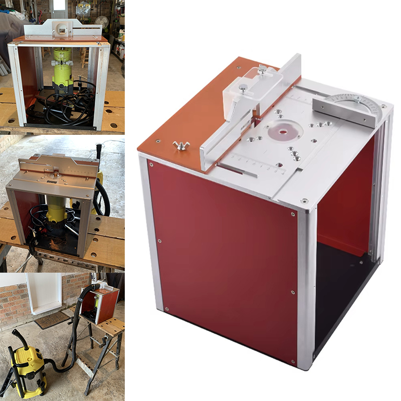 Scroll Saw Bench - 1 Set Aluminium Router Table Insert