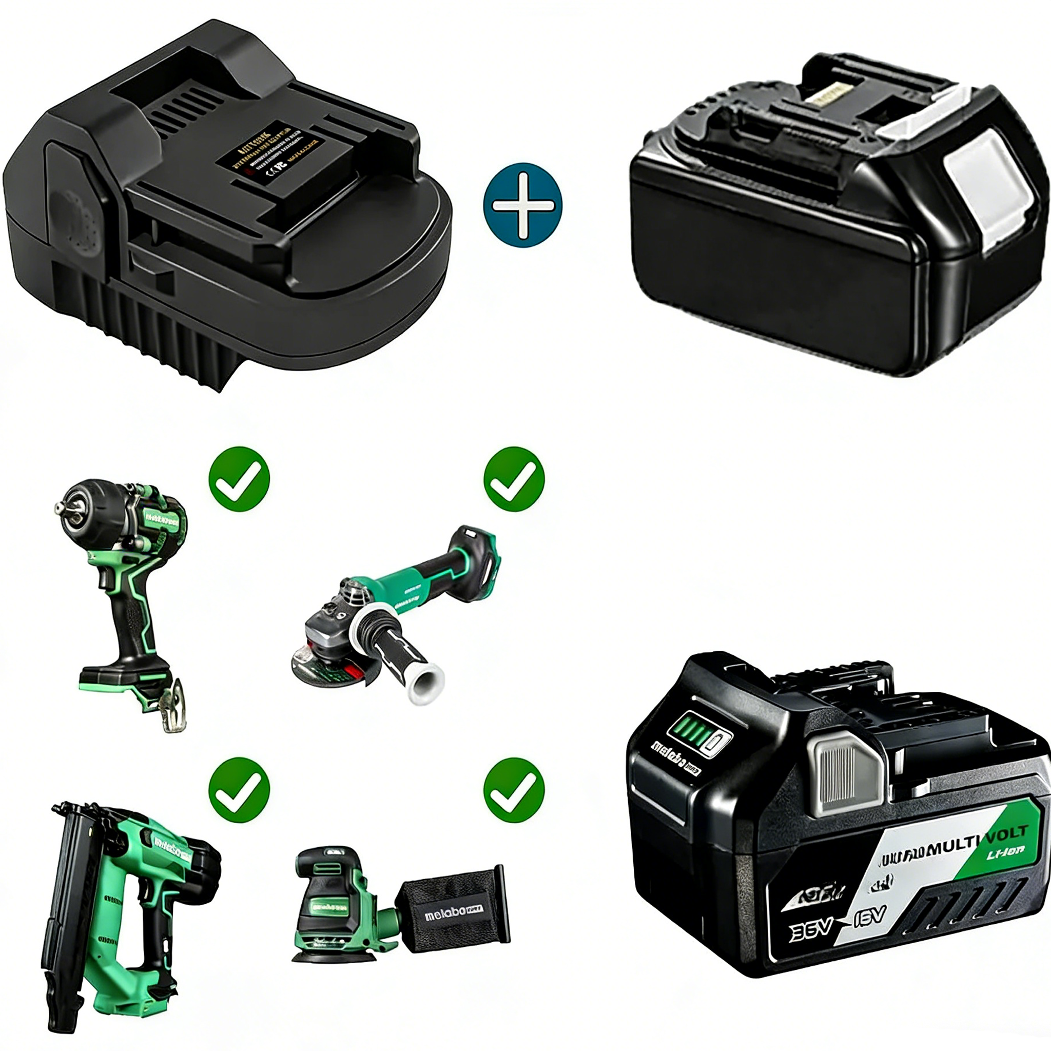 Converter for Makita to for Hi – Power Tools Hitachi Bewertung und Preis