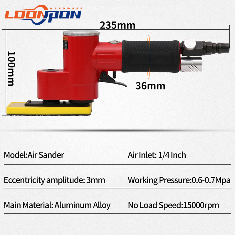 Loonpon Mini Straight Line Air – Random Orbital Sander Bewertung und Preis