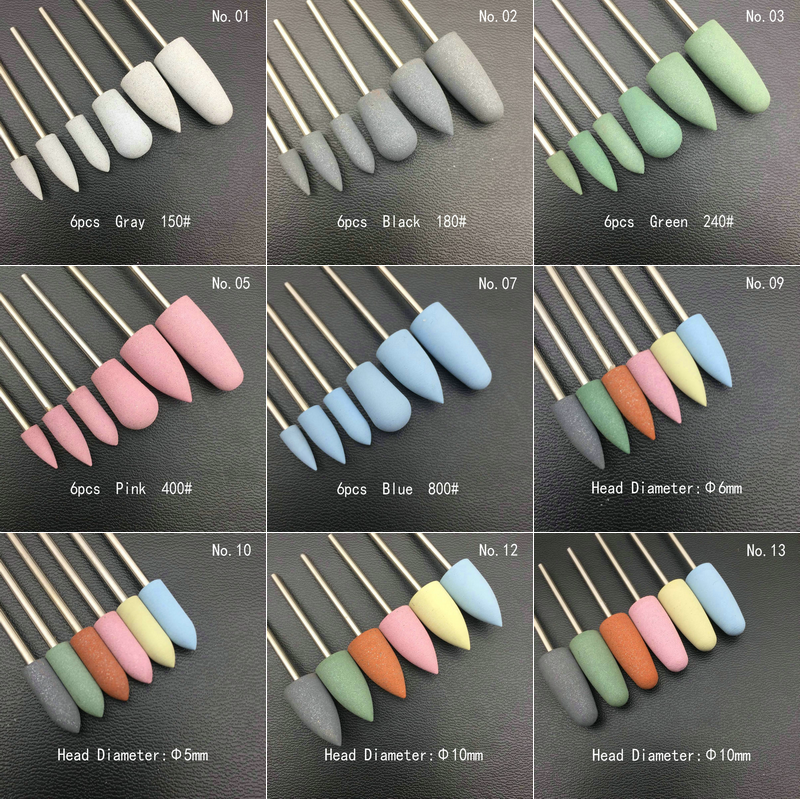 6pcs/set Rubber Silicon Nail D – Power Tools Total Bewertung und Preis
