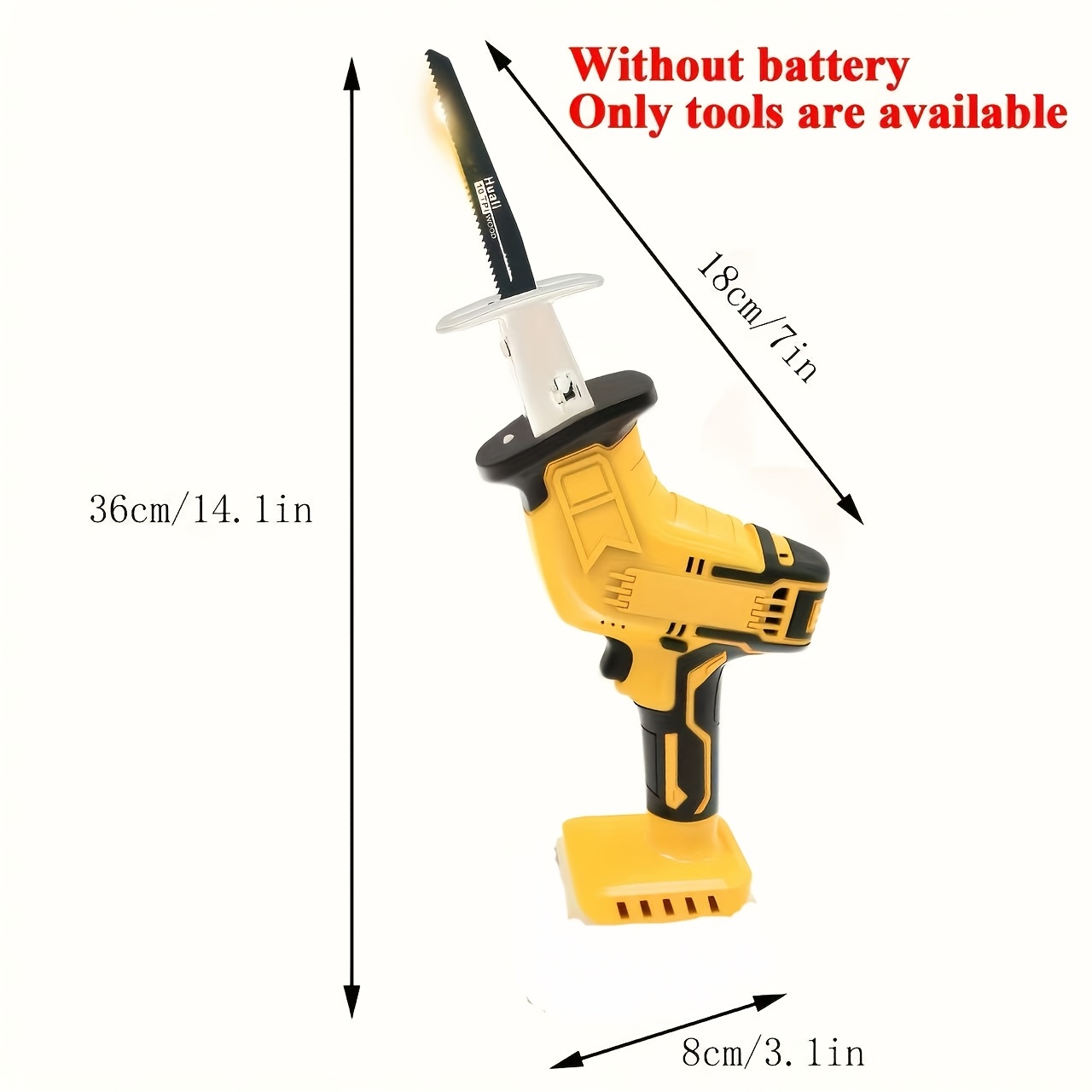 Cordless Reciprocating Saw Com – Kit Power Tools Bewertung und Preis