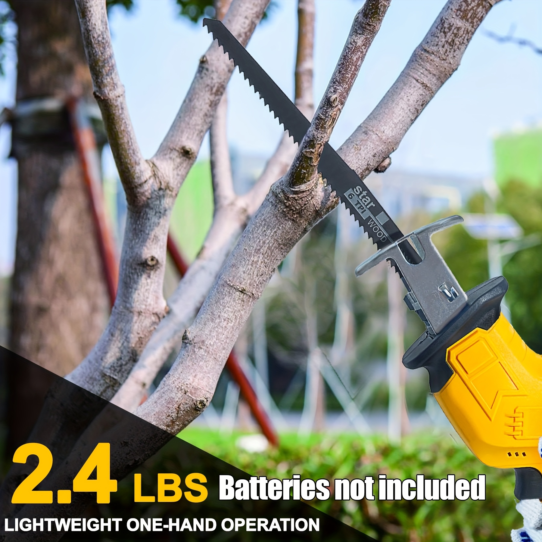 Cordless Reciprocating Saw Com – Kit Power Tools Bewertung und Preis