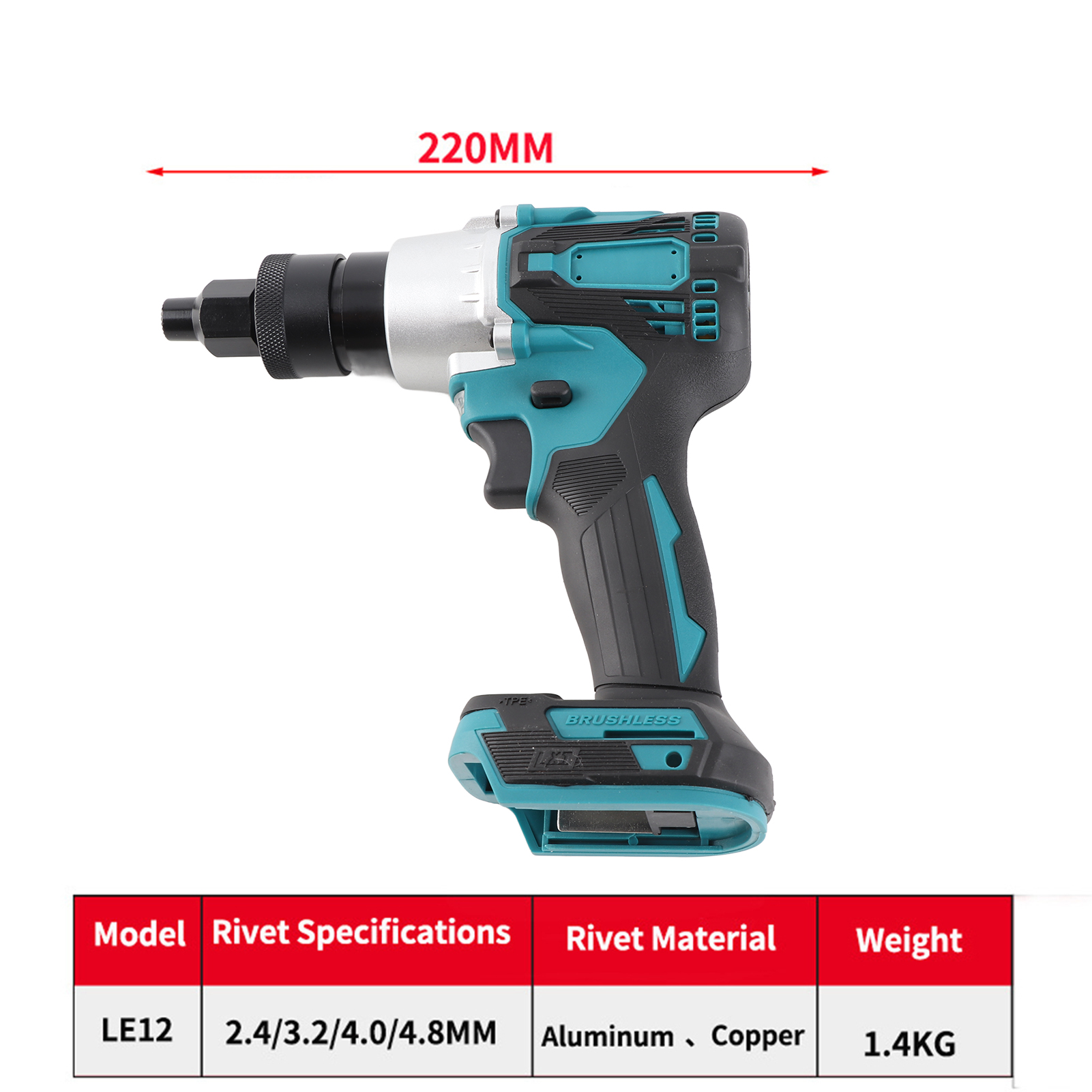 Electric Riveting Gun Brushles – Power Tools List Bewertung und Preis