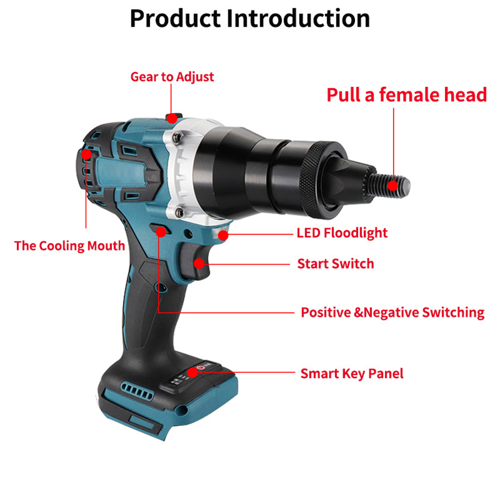 Electric Riveting Gun Brushles – Power Tools List Bewertung und Preis