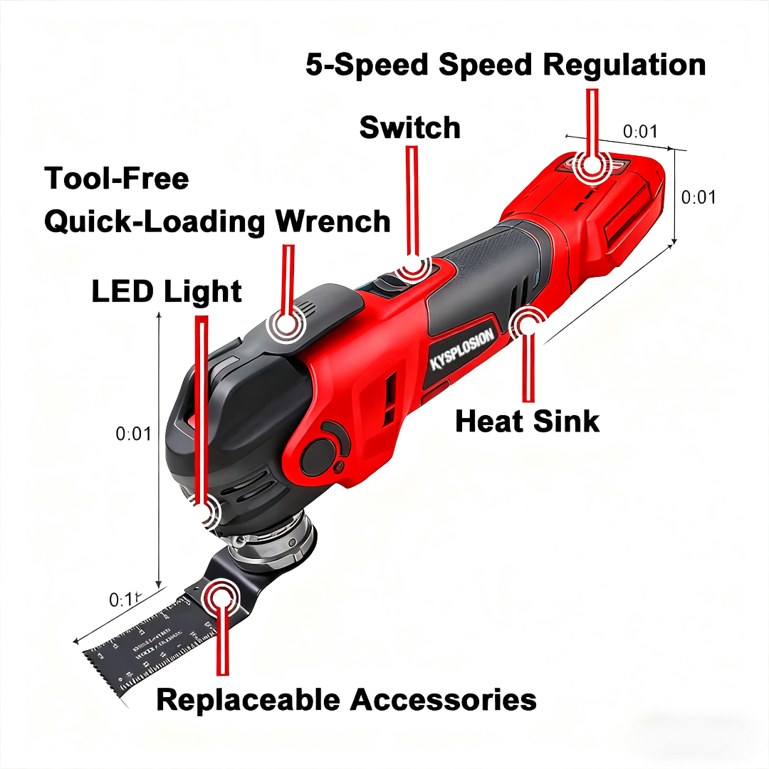 For Milwaukee M18 Battery 5-Sp – Oscillating Multi Tool Bewertung und Preis