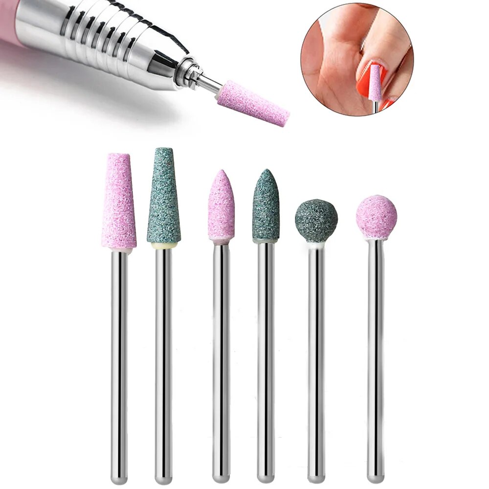 6pcs Nail Drill Bit Set Stone  – Power Tools Total Bewertung und Preis
