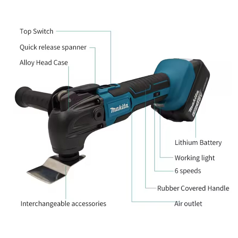 Makita 18V Brushless Quick Rel – Oscillating Multi Tool Bewertung und Preis