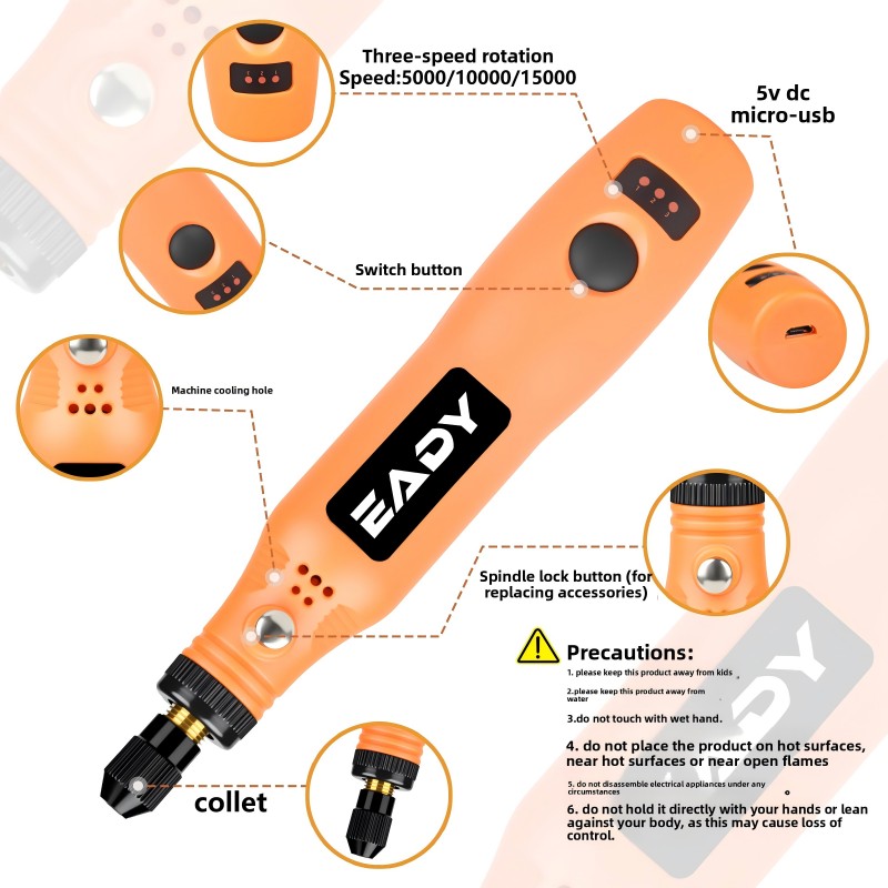 USB Cordless Rotary Tool Kit – – Kit Power Tools Bewertung und Preis