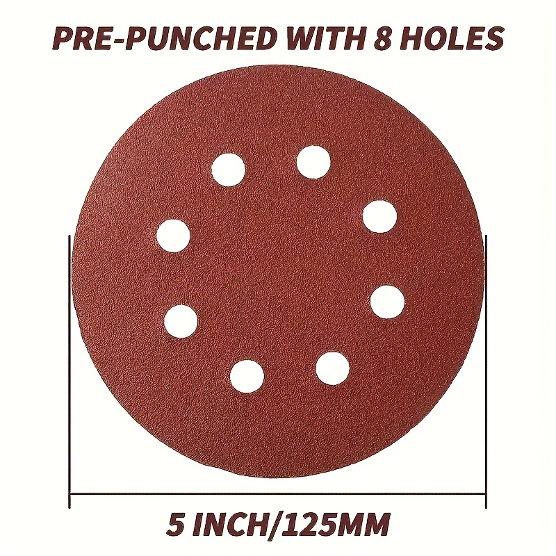 100 Pieces of 5-Inch 8-Hole Sa – Random Orbital Sander Bewertung und Preis