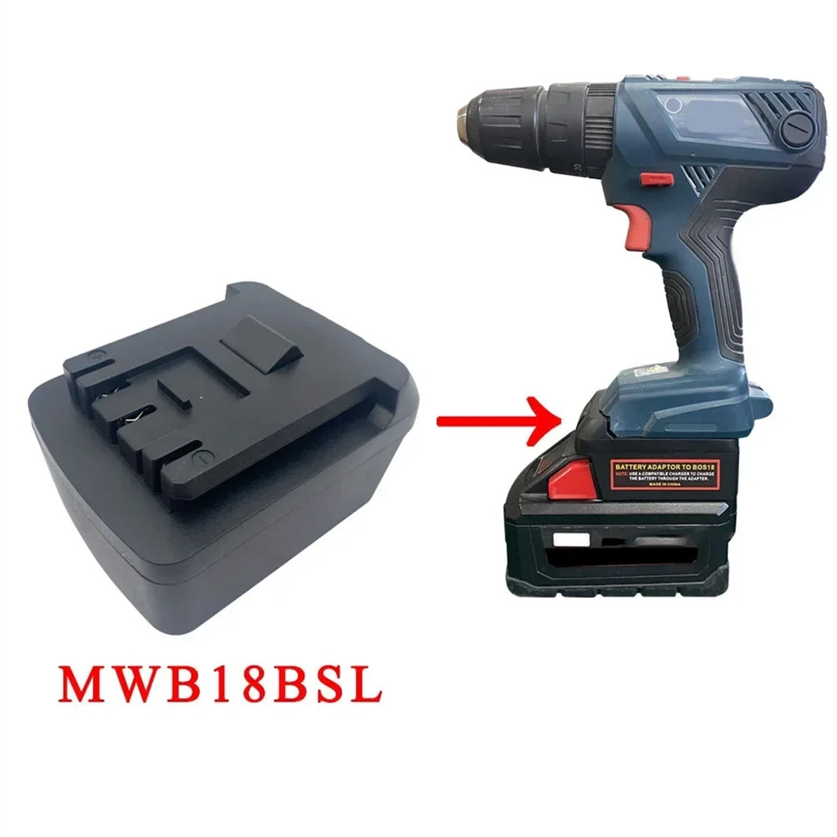 ABNJ MWB18BSL-C Adapter Conver – Power Tools Parts Bewertung und Preis