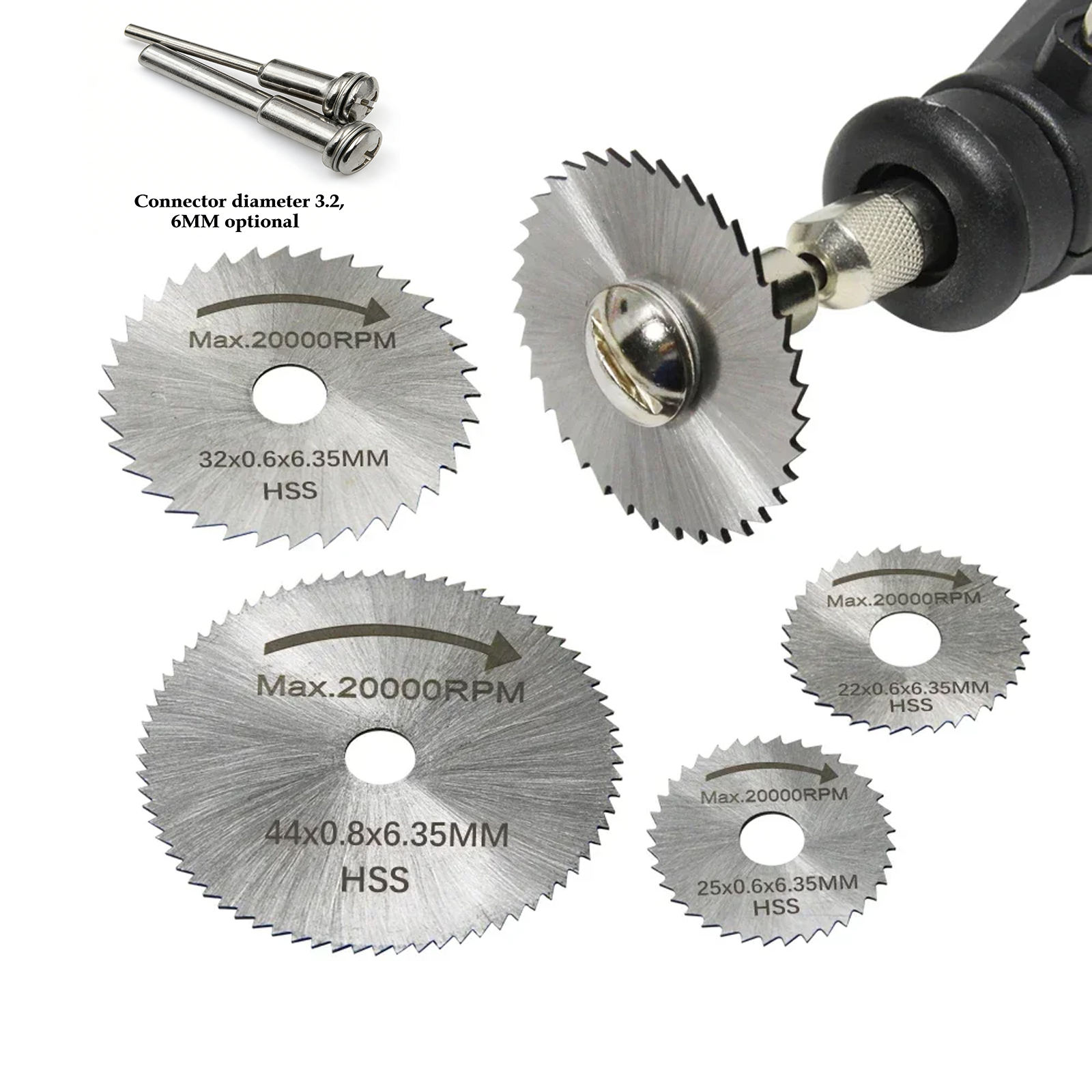 High Speed Steel Saw Disc 6Pcs – Power Tools Parts Bewertung und Preis