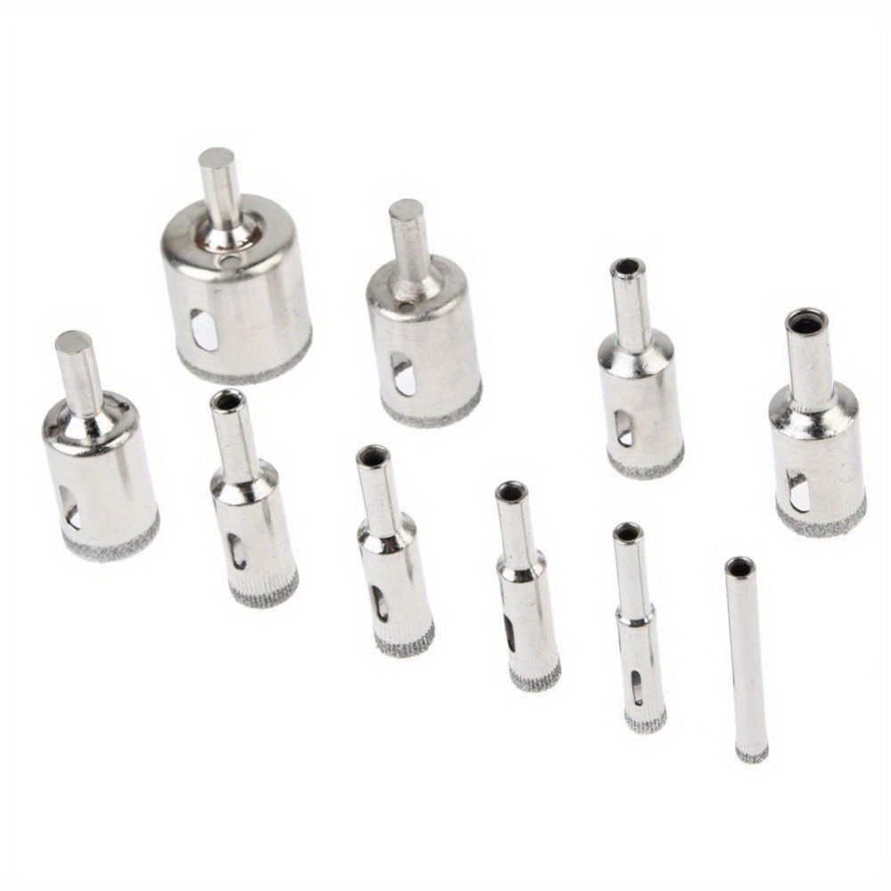 10 Piece Diamond Coated Drill  – Kit Power Tools Bewertung und Preis