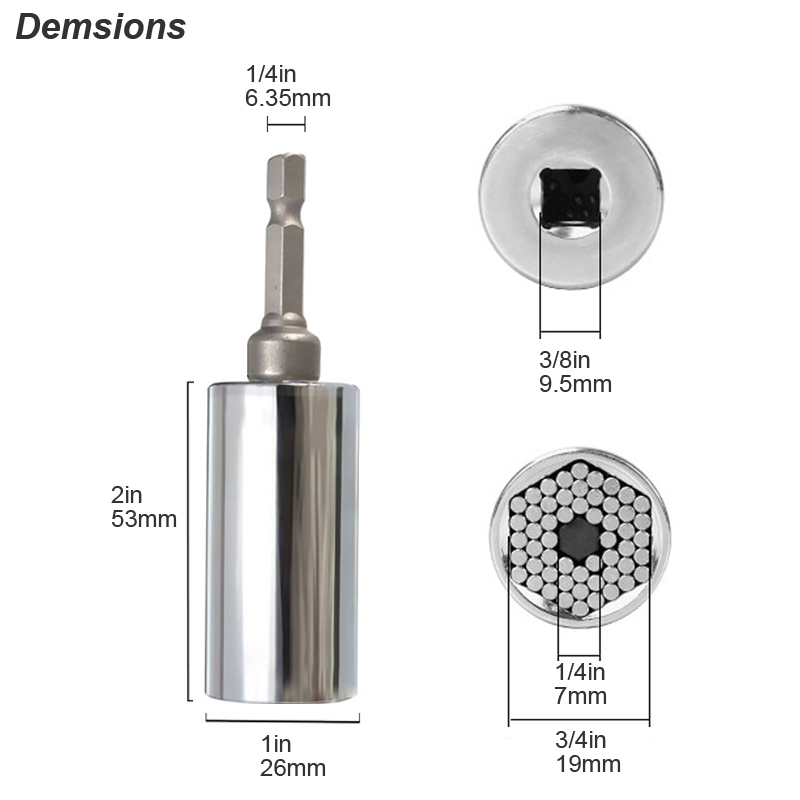 Universal Socket Wrench Head S – Power Tools List Bewertung und Preis