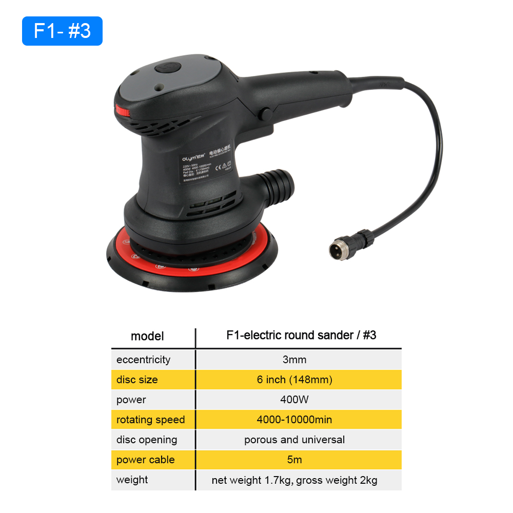 HONGMAI Orbit 3Mm Central Vacu – Random Orbital Sander Bewertung und Preis