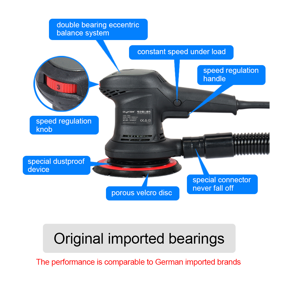 HONGMAI Orbit 3Mm Central Vacu – Random Orbital Sander Bewertung und Preis