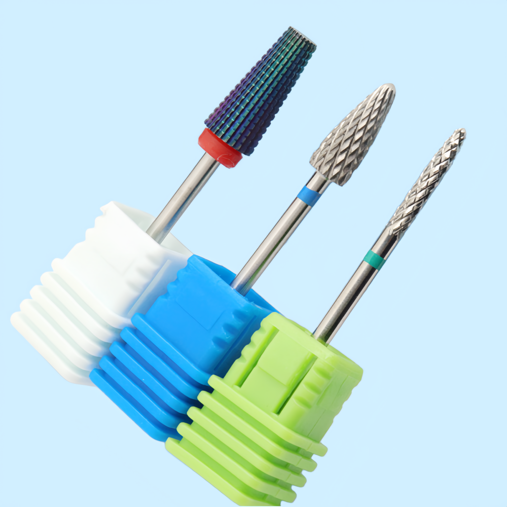3Pcs Colorful Nail Drill Bits  – Power Tools Total Bewertung und Preis