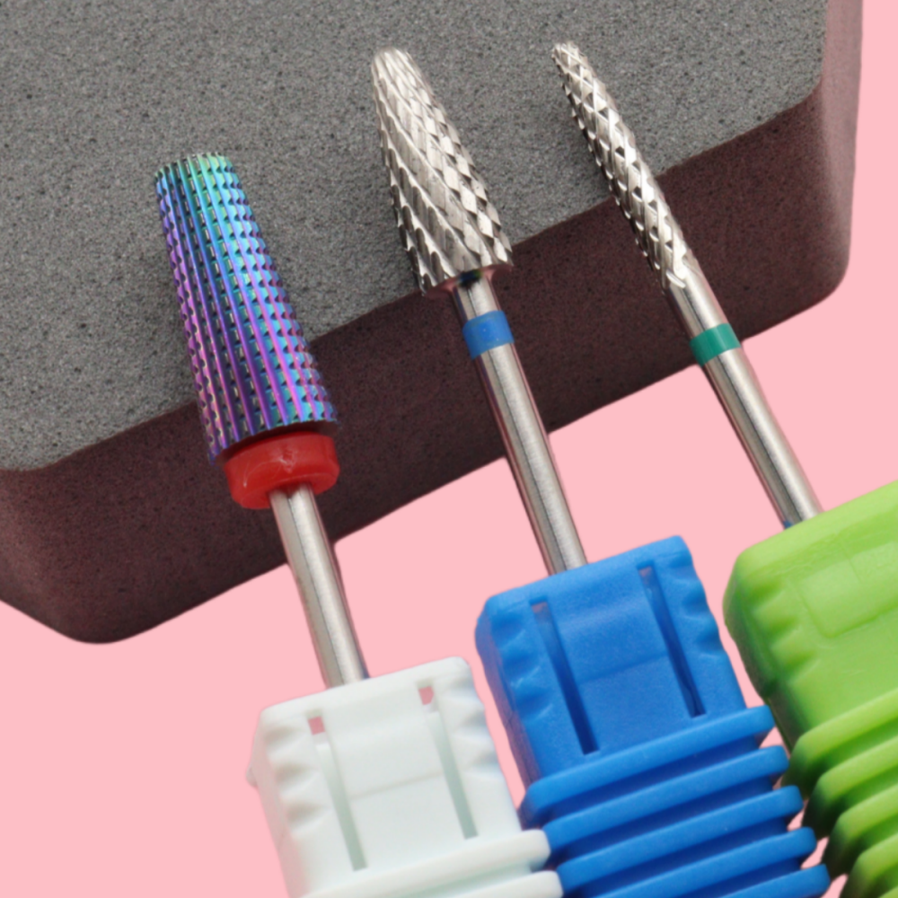 3Pcs Colorful Nail Drill Bits  – Power Tools Total Bewertung und Preis