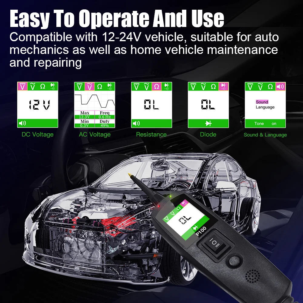 P100 Automotive Circuit Tester – Kit Power Tools Bewertung und Preis