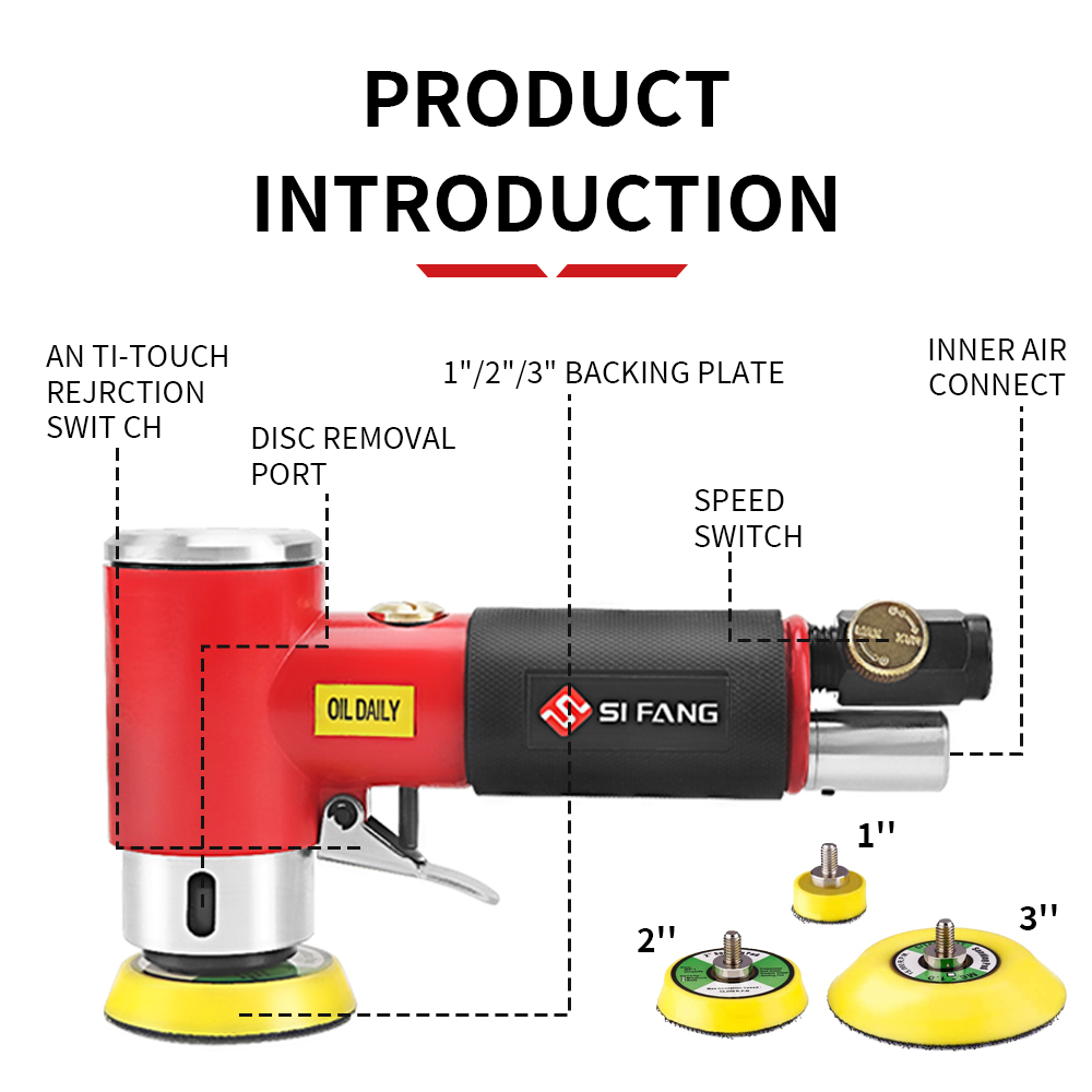 SIFANG Random Orbit Air Sander – Random Orbital Sander Bewertung und Preis