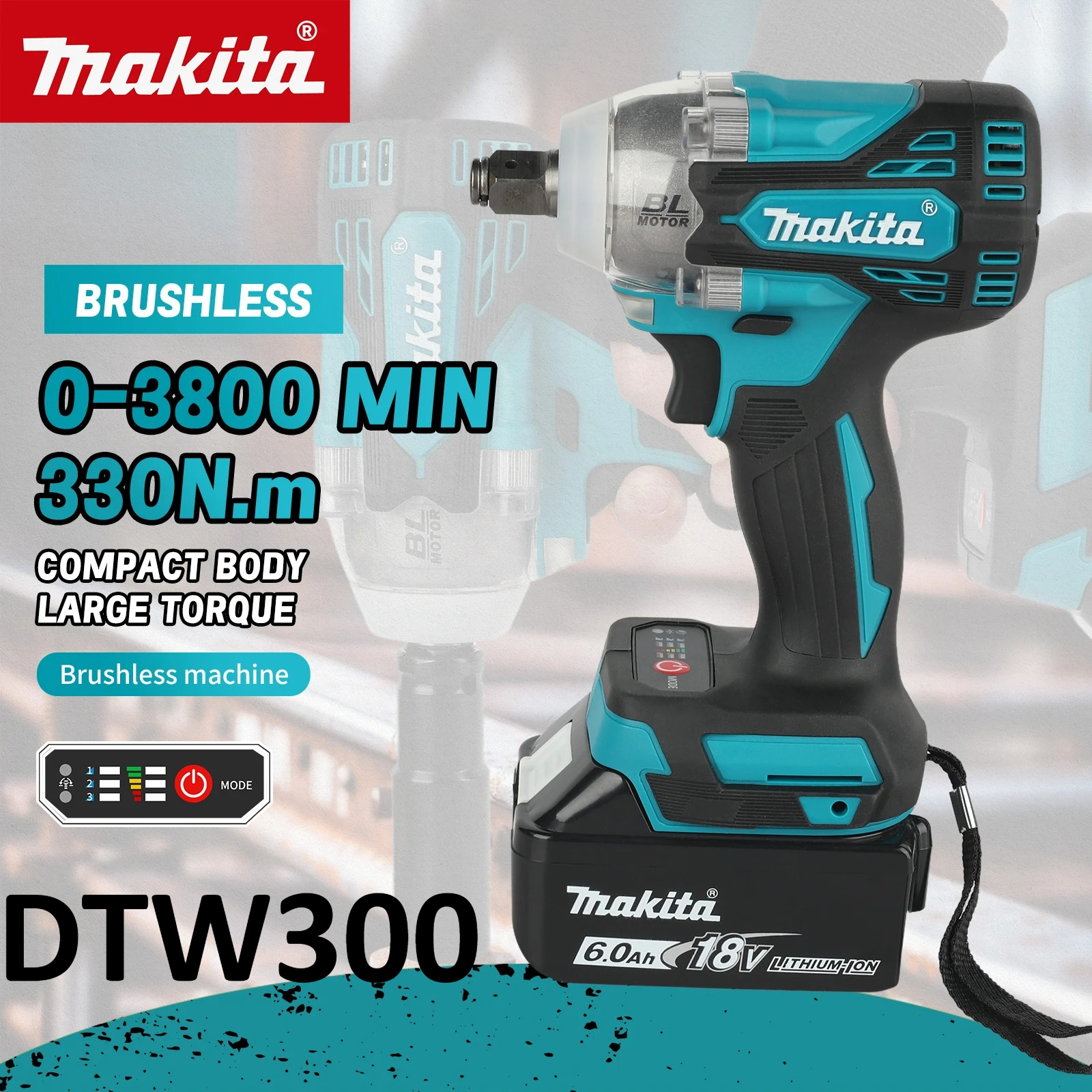 Makita DTW300 18V Tool Set Bru – Power Tools List Bewertung und Preis