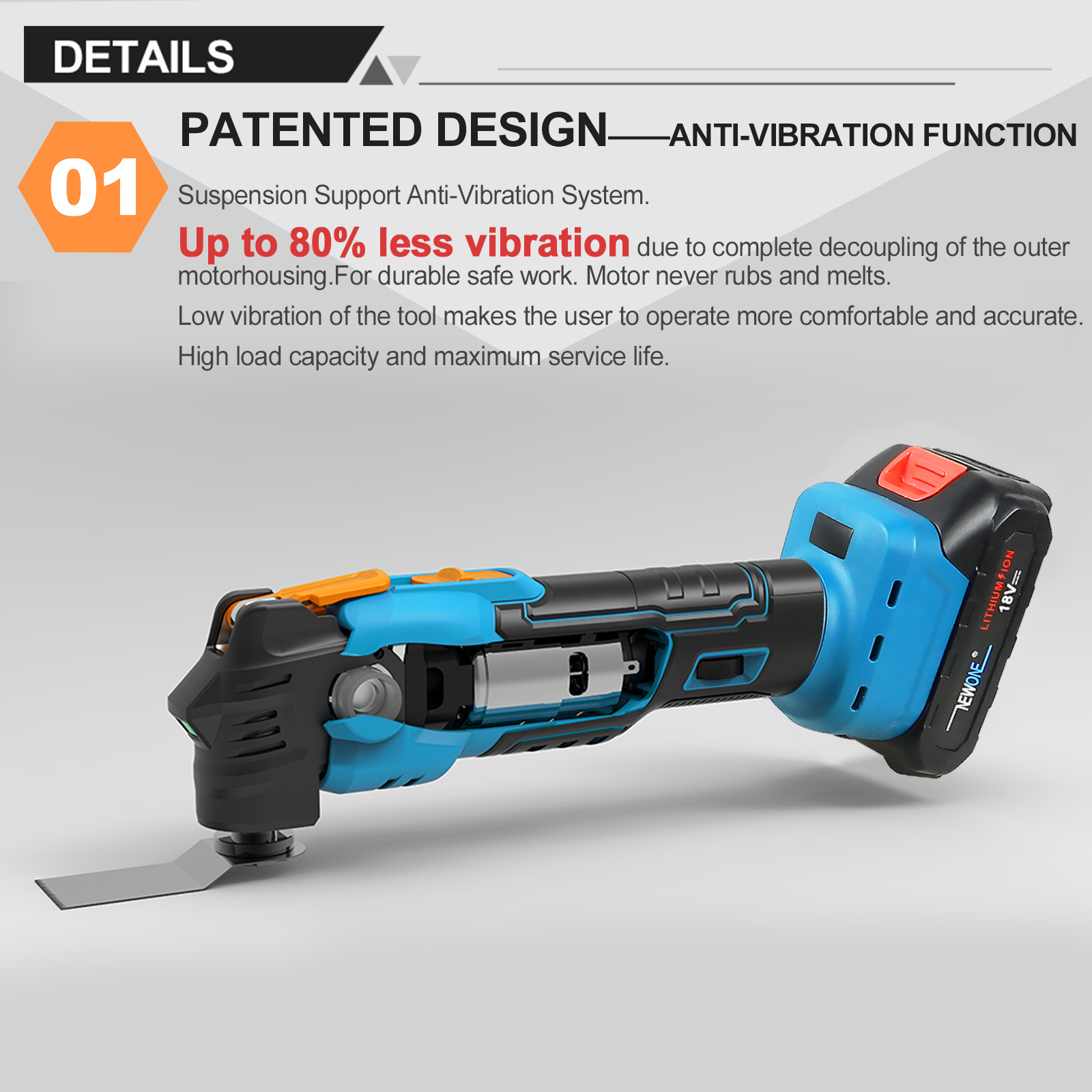 Newone Cordless Multifunction  – Oscillating Multi Tool Bewertung und Preis
