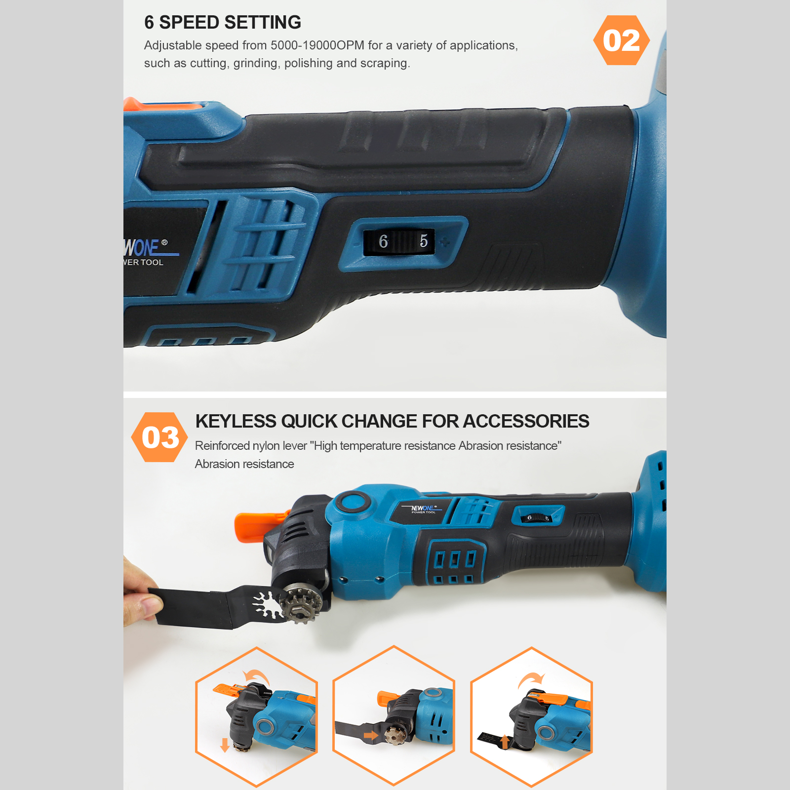 Newone Cordless Multifunction  – Oscillating Multi Tool Bewertung und Preis