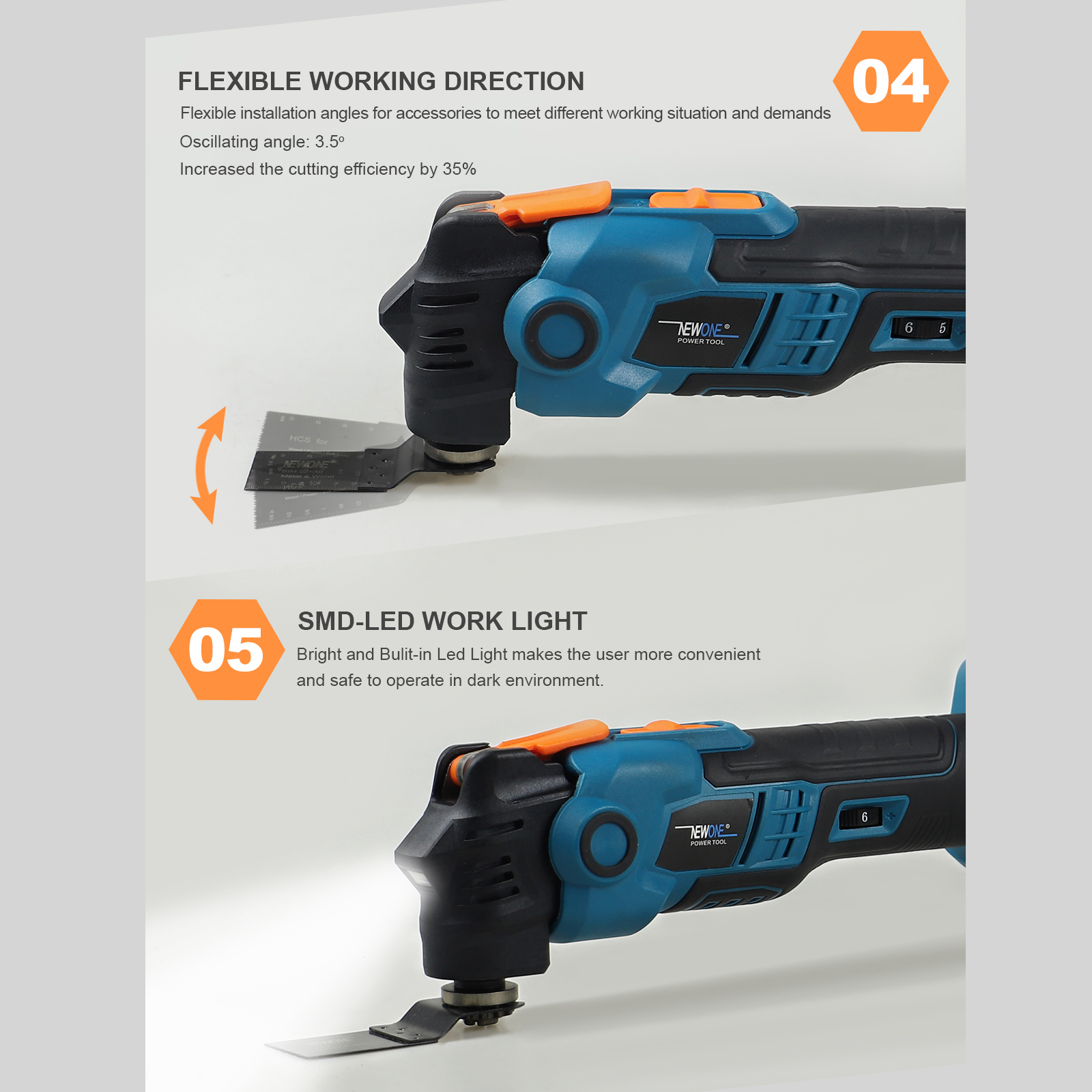 Newone Cordless Multifunction  – Oscillating Multi Tool Bewertung und Preis