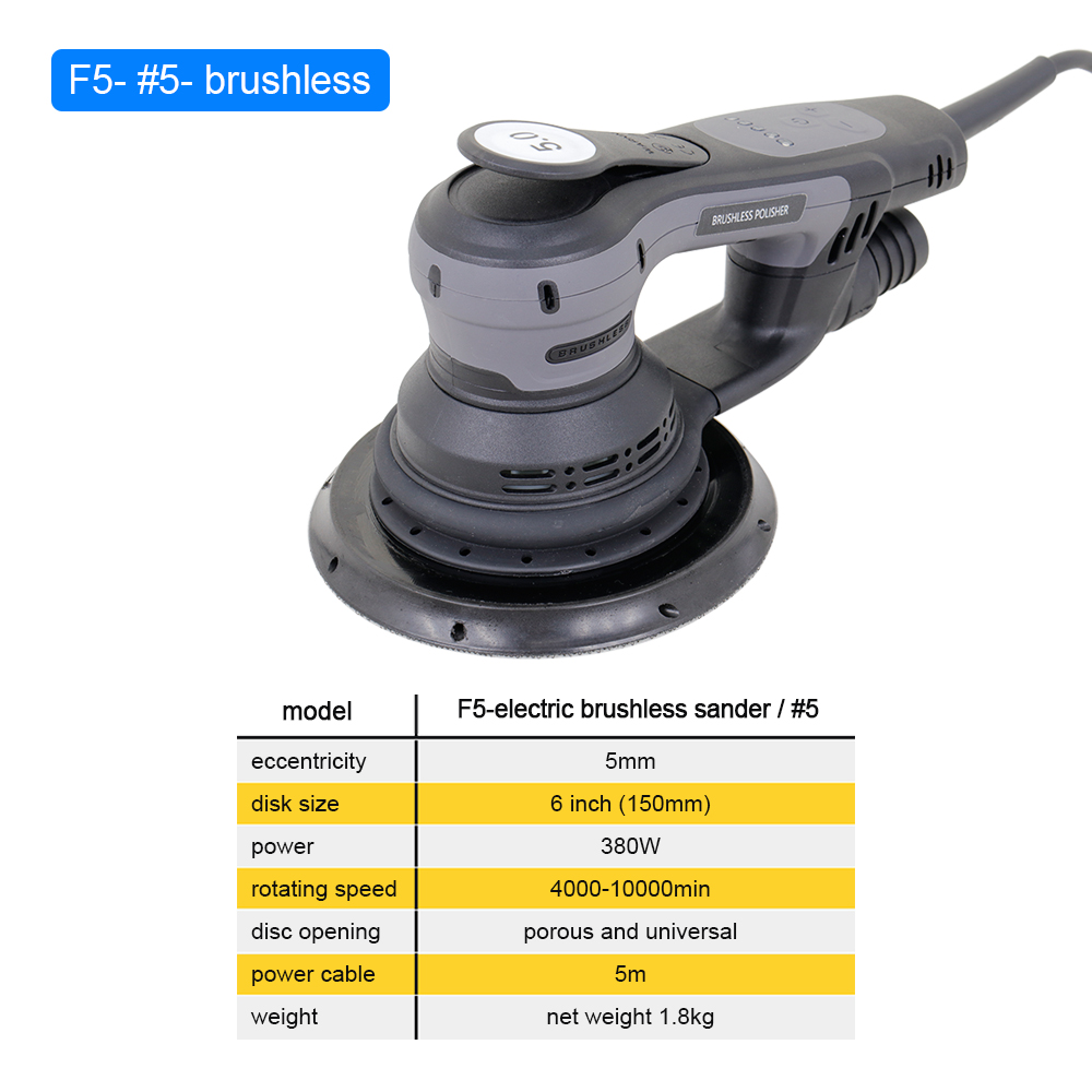 HONGMAI Wholesale 6 Inches 380 – Random Orbital Sander Bewertung und Preis