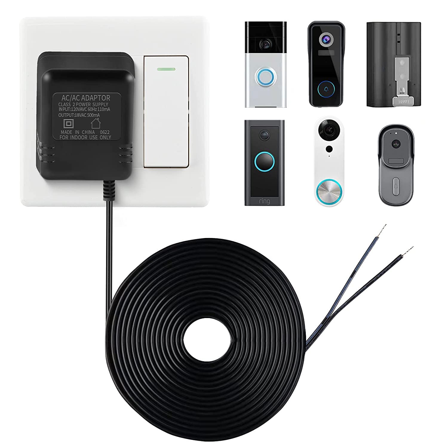18V 500mA Doorbell Adapter, Vi – Power Tools List Bewertung und Preis