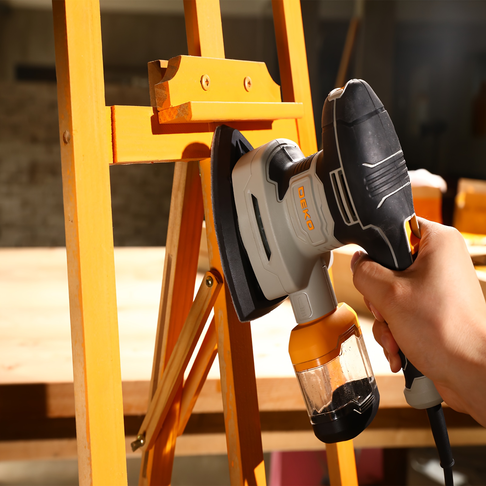 3-in-1 Electric Sander — 300W, – Random Orbital Sander Bewertung und Preis